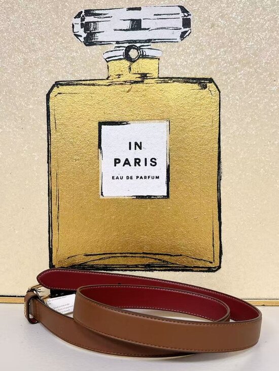 Coach F78180 Brown Classic Belt